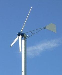 Монтаж, інсталяція вітрогенератора Fortis Montana 5 кВт